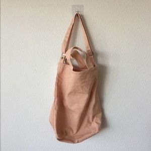 Baggu Duck Canvas Pink Messenger Tote